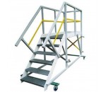 Plateforme de travail mobile en composite - Pente 45° - ABA ECHELLES