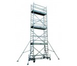 Échafaudage roulant industriel aluminium Réf. EC620T - ABA ECHELLES