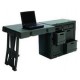 Conteneur rotomoulé type bureau mobile
