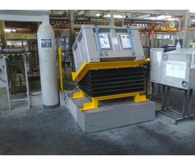 Fabricant Présentoir basculeur de charge pneumatique