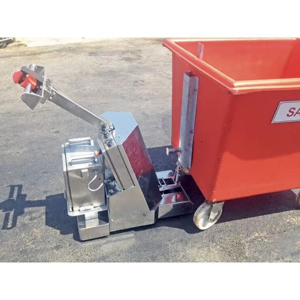 Tracteur inox pour bac alimentaire