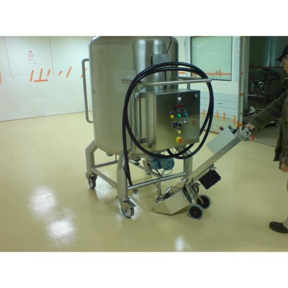 Comparateur Tracteur inox pour bac alimentaire