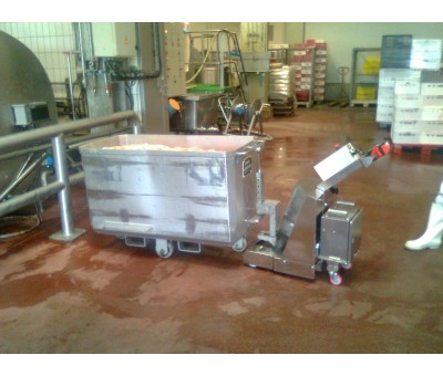 Comparateur Tracteur inox pour bac alimentaire