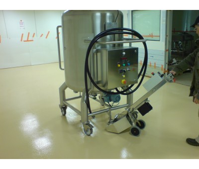 SAV Tracteur inox pour bac alimentaire