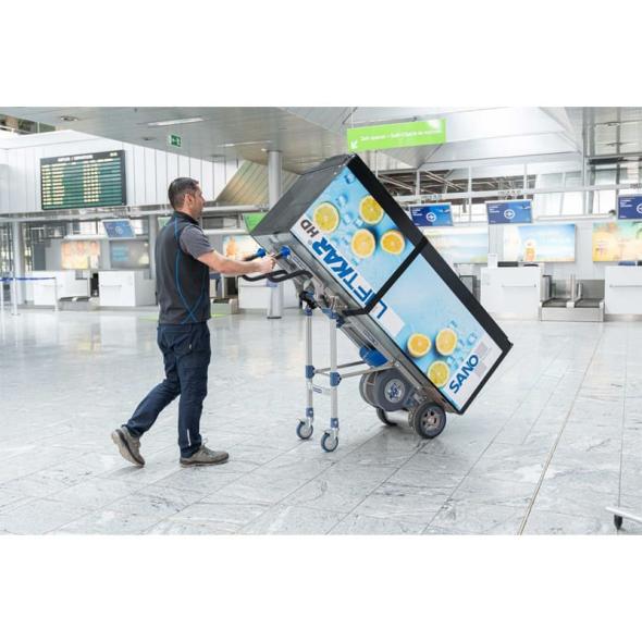 Fabricant Diable electrique monte escalier pour charges lourdes et hautes