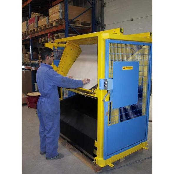 Fabricant Elévateur basculeur de charge pneumatique