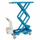 Table élévatrice mobile double ciseaux