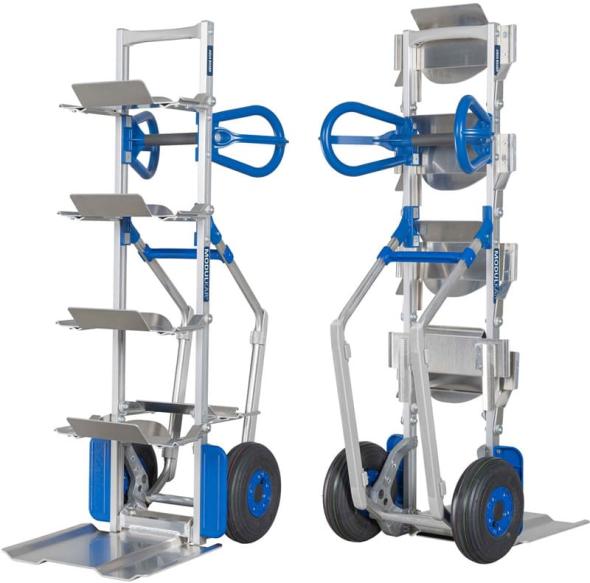 Diable aluminium pour bonbonnes