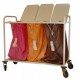 Chariot porte sacs de linge