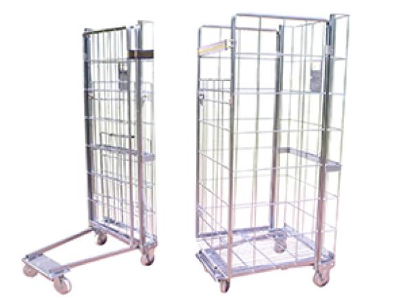 Chariot roll emboîtable logistique et transport