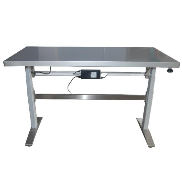 Achat Table de travail réglable en hauteur - mélaminée à réglage électrique