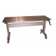 Achat Table inox ajustable en hauteur