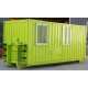 Conteneur de stockage sur berces