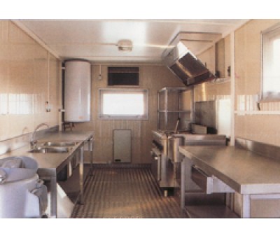 Cuisine modulaire pour restauration collective