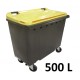 Conteneur à déchets roulant 500 Litres