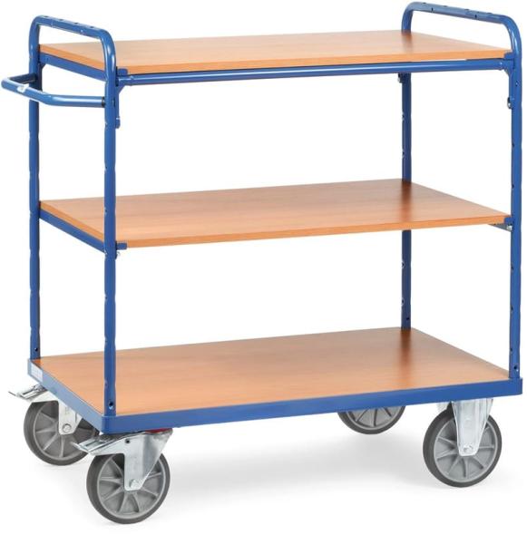 Chariot table roulante 3 niveaux