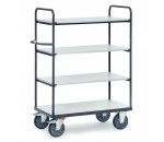 Chariot ESD à étagères 4 niveaux - AVMD
