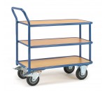 Chariot table 3 niveaux pour magasin - DL INDUSTRIE