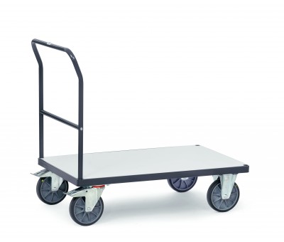 Chariot plateau ESD à dossier