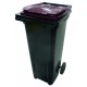 Conteneur poubelle à déchets 140 Litres