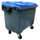 Conteneur poubelle 660 litres pour déchets