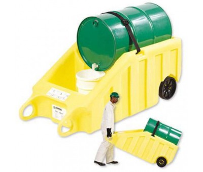 Chariot à fût avec rétention 300 litres DISTRI-FÛT