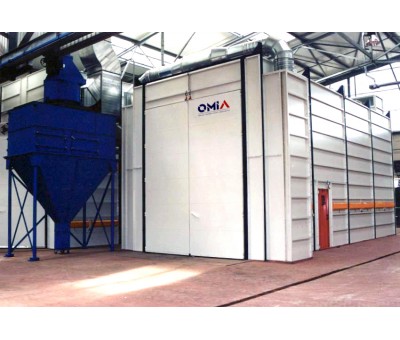 Vente Cabine de grenaillage - sablage jet libre (OMIA)