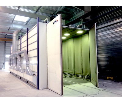 Comparateur Cabine de grenaillage - sablage jet libre