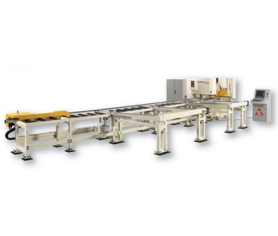 Ligne de poinçonnage cisaillage automatique pour fers plats ALFA 500