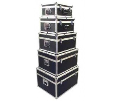 Malle de transport structure aluminium