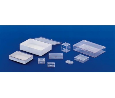 Boite rectangulaire plastique à charnière