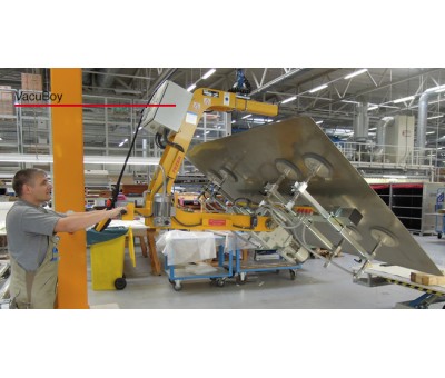 Palonnier à ventouses positionneur de charge 180°