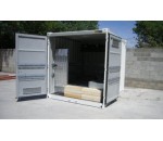 Conteneur aménagé 10 pieds 10' - COURANT CONSTRUCTEUR