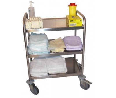 Desserte inox 3 niveaux