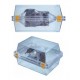Boite plastique à membrane de protection