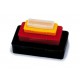 Boite plastique rectangulaire à charnière
