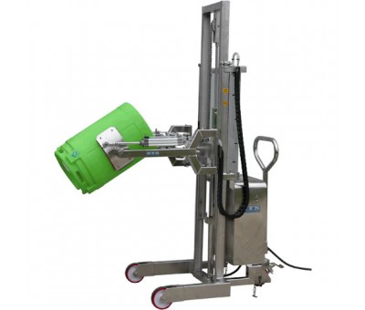 Gerbeur inox à fût industrie pharmaceutique STP04-RRP03