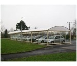Abri voiture type tunnel - ATELIERS LETORT