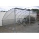 Abri 2 roues à toit arrondi AR