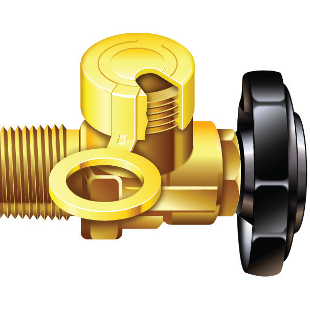 Bouchon pour robinet de bouteille de gaz