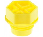Bouchon plastique fileté Slottex - ESSENTRA