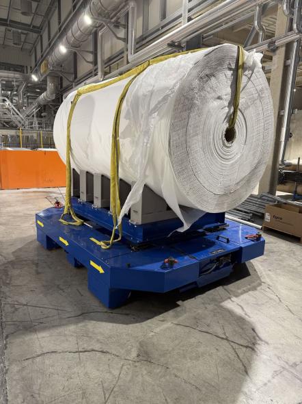 SAV Transporteur de bobine sur coussins d'air Transbobine
