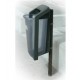 Corbeille de propreté plastique transparent Elegant 50 litres