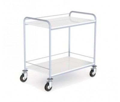 Achat Chariot 2 niveaux à plateaux mélaminés