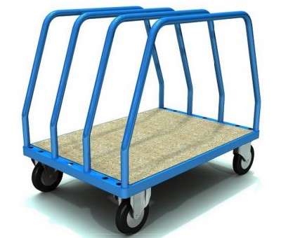 Chariot pour panneaux à séparateurs verticaux