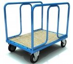 Chariot modulaire à ridelles tubulaires - PAILLET MANUTENTION