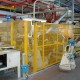 Cloison grillagée de protection machine sur mesure