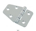 Charnière biseautée inox SR5422 - ESSENTRA