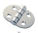 Charnière inox ronde type SR5421 - ESSENTRA