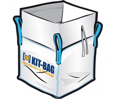 Achat Big Bag étanche à jupe de remplissage et fond plat